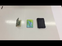 사용자 정의 RFID 알루미늄 카드 지갑 지원 브랜드 사용자 정의 다기능