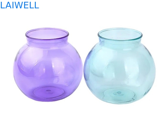고온 캐미칼과 UV 저항과 600ML 주문 제작된 애완 꽃병 플라스틱 컨테이너