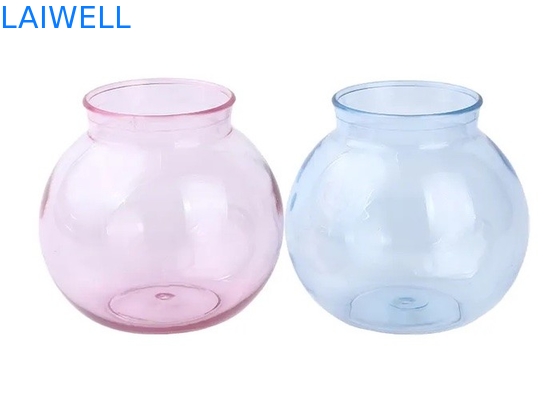고온 캐미칼과 UV 저항과 600ML 주문 제작된 애완 꽃병 플라스틱 컨테이너