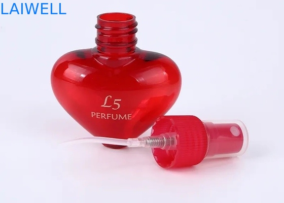 40ML 마음은 돌려서 여는 뚜껑과 맞춘 가지고 다닐 수 있는 향기 분무 성능 플라스틱 PET 물주전자를 형성했습니다