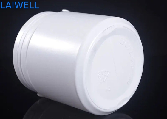 밀폐된 현대 하얀 라운드 보관병 500ML 분유는 절취 모자와 HDPE 플라스틱 컨테이너를 진동시킵니다