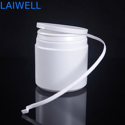 밀폐된 현대 하얀 라운드 보관병 500ML 분유는 절취 모자와 HDPE 플라스틱 컨테이너를 진동시킵니다