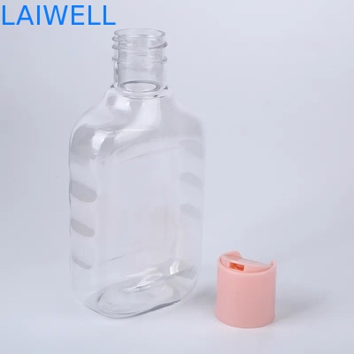 홈 조직을 위한 73*41*145MM 250ML Eco 애완 스퀘어 투명한 로션 병 재사용할 수 있는 플라스틱 컨테이너