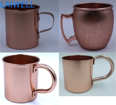 고전적 양극화 1.0 밀리미터 금속 가정용품 400ML 알루미늄 비어 머그