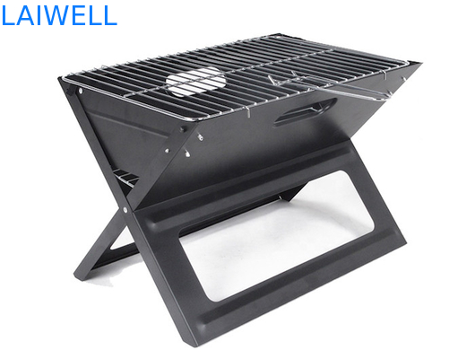 SGS 45 센티미터 dia 가지고 다닐 수 있는 폴딩시키는 Bbq 그릴 / 금속 차콜 그릴 쉬운 설치