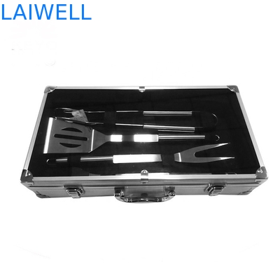 알루미늄 케이스와 BBQ 부속물 10PCS 304 스테인레스 강 Bbq 그릴