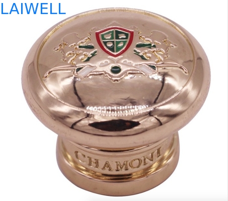 OEM 로고 프린팅 향수병 Lid 아연 합금제