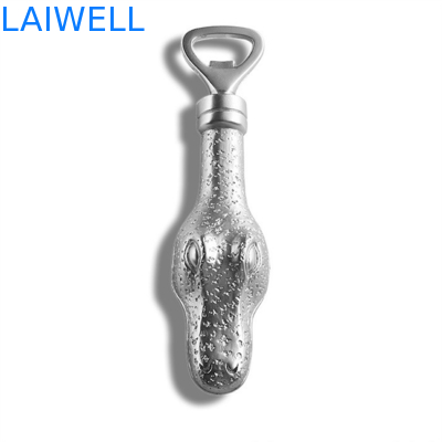 에칭된 다이 캐스트 금속 병따개 악어 병따개 165*40MM