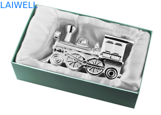 고아한은 도금 아연 합금 기차 동전 은행 145*55*85mm OEM