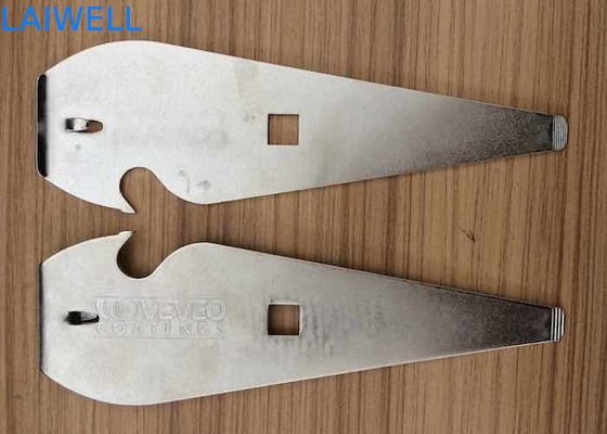 CNC 금속 스탬핑 140*29MM 맞춤 펀치 프레스 스탬핑 은 모래 블래스팅 금속 철 페인트 캔 오픈어 전 세계 시장