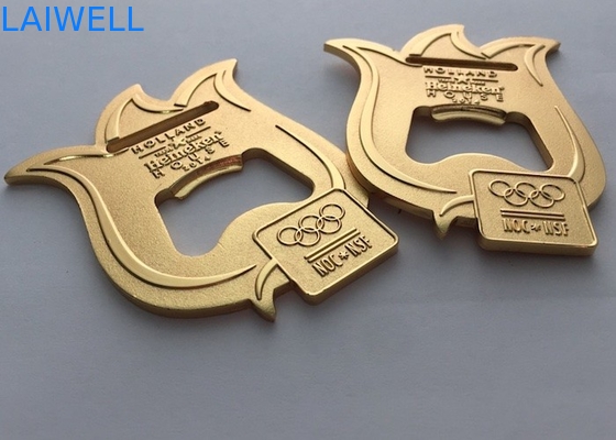 1 메달 병따개 올림픽 경기 도금에서 2.0MM 금색 2