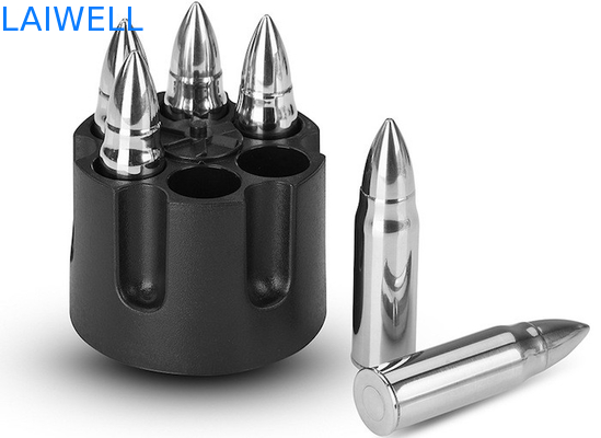 45*12MM SS304 총알 금속 복고 더 시원한 은 경면 가공