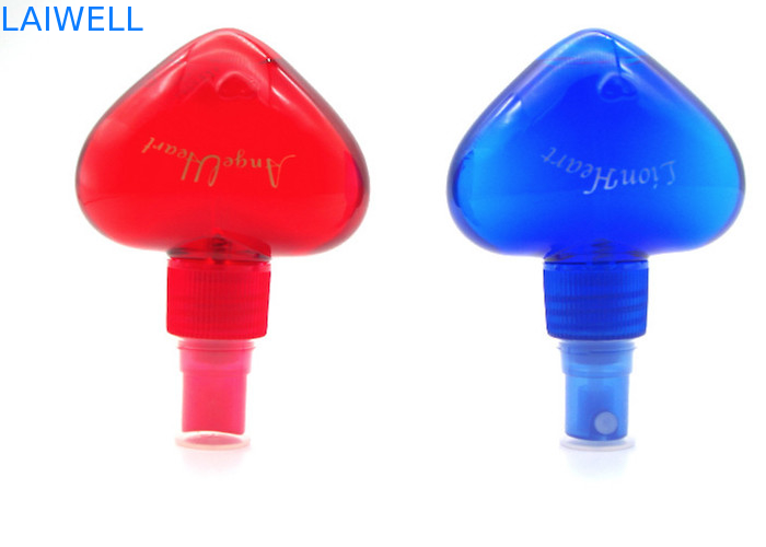 40ML 마음은 돌려서 여는 뚜껑과 맞춘 가지고 다닐 수 있는 향기 분무 성능 플라스틱 PET 물주전자를 형성했습니다