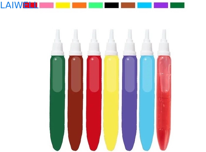 13ML PP 시럽 펜 병 사용자 지정 색상 재사용할 수 있는 플라스틱 컨테이너는 크기를 특화했습니다