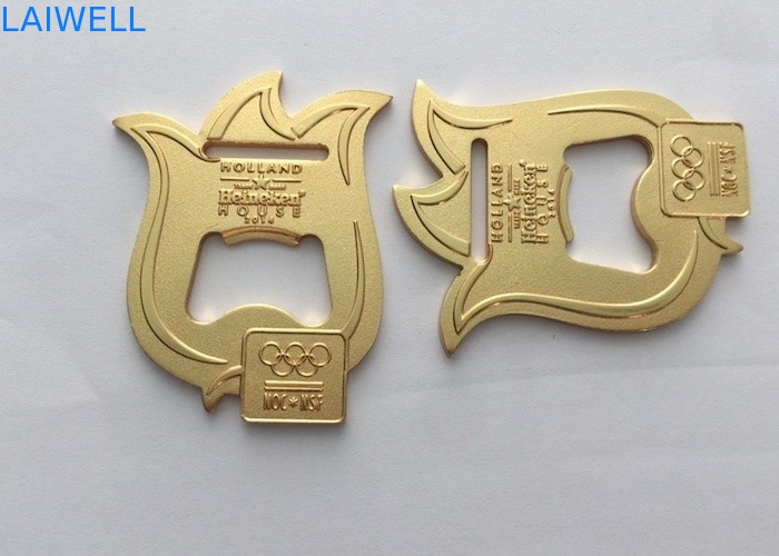 1 메달 병따개 올림픽 경기 도금에서 2.0MM 금색 2