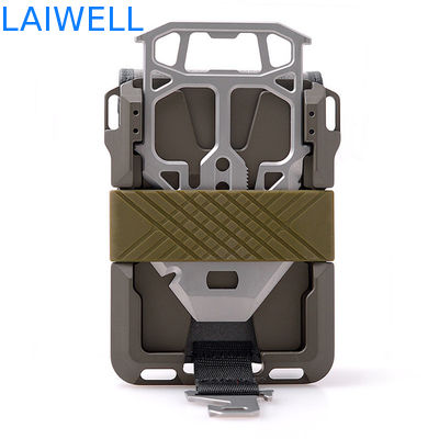 10 1개의 알루미늄 신용 카드 지갑에 대하여 101MM CNC 가공